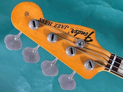 Fender Jazz Bass 1973 Alder Body Slim Neck Used Electric Bass Guitar - Image 1 of 4