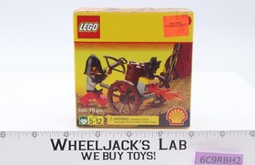 #2538 Fire Cart Fright Knights Shell Promo 1998 Lego Set NEW SEALED