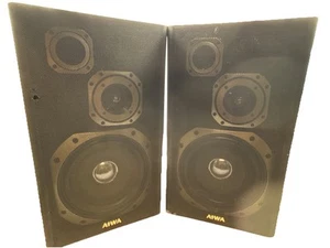 Set altoparlanti vintage AIWA SX-55A sistema altoparlanti 17" - buone condizioni funzionanti - Foto 1 di 9