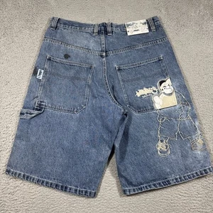 Pantalones Cortos Southpole Hombres 36 Raro B-Boy DJ Y2K DE COLECCIÓN Auténtica Colección Carpintero - Imagen 1 de 12