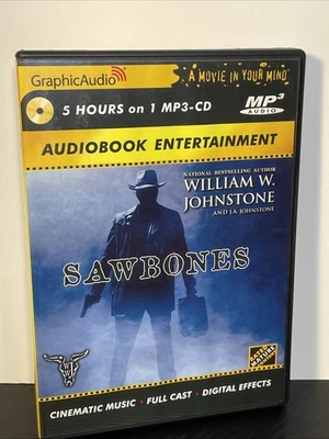 Sawbones 1 by William W. Johnstone 2020 CD Mp3 - Imagem 1 de 4