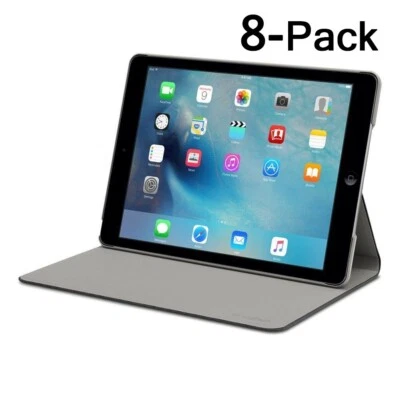 Paquete de 8 NUEVO Logitech Bisagra Flexible Funda Protectora Folio para iPad Air 2 - Negro Foto 1 de 4