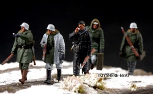 1/72 TANK 1:72 WW2 Germany russia USA Soldiers Winter military toy TotalWar SNOW - Picture 1 of 24