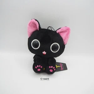The Gothic World Of Nyanpire C1809 Black Cat Yukiusa GLAD Plush 6" Doll Japan - Picture 1 of 9