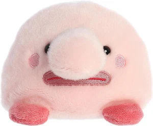 Bart 5" Blobfish Adorable Palm Pals Aurora Plush Stuffed Animal Blob Fish Pink - Picture 1 of 6