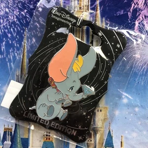 Disney WDI Dumbo 60th Anniversary Diamond Pin LE 250 - Picture 1 of 1