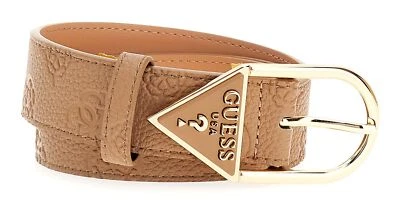 GUESS Cresidia Adjustable Pant Belt H35 W85 Gürtel Beige hellbraun Neu - Bild 1 von 2