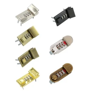 DIY Notebook Password Lock Alloy Alloy Lock Economic Echanism Lock Handbag - Photo 1/19