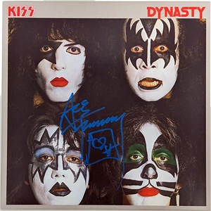 Ace Frehley signiertes KISS Dynasty Vinyl LP Album signiert - Bild 1 von 5