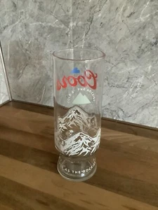 Coors Light Pint 20oz Glass Embossed New CE M22 - Picture 1 of 3