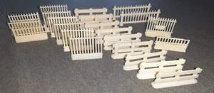 22 alte Margarinefiguren Margarine Zäune Zaun Gitter - Bild 1 von 4