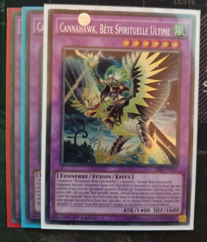 3x Ritual Beast Ulti-Cannahawk THSF-FR030 Secret Rare 1st Edition Yugioh NM - Image 1 of 1