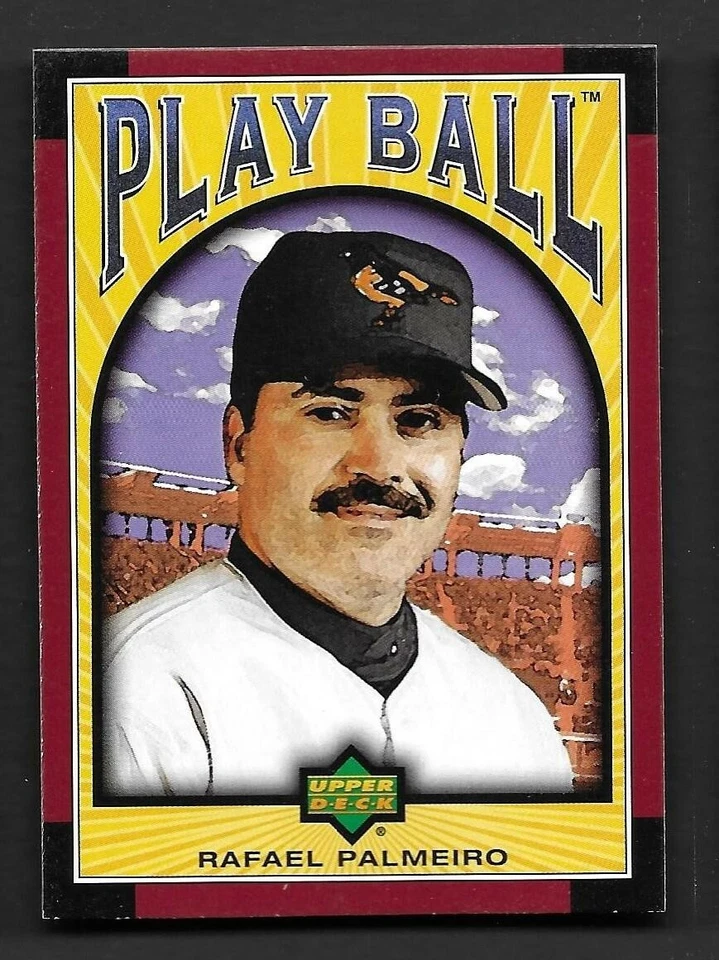 2004 Upper Deck Play Ball #84 Rafael Palmeiro Baltimore Orioles - Image 1 of 1