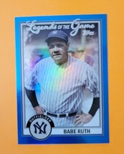 2023 Topps Series 2 Legends of the Game Blue Babe Ruth #LG-9 HOF