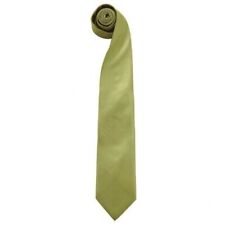 Premier Mens (PR785) - Colour Grass Green Fashion Formal Tie #CT-22