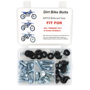 Plastics Frame Body Fairing Bolt Kit Fit For YAMAHA YZ250F YZ400F YZ426F YZ450F - Picture 1 of 12