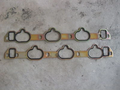 2x 14035-30P00 GENUINE Z32 90-4 NISSAN 300ZX LOWER PLENUM INTAKE MANIFOLD GASKET - Image 1 of 2