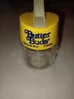 Vintage 1990s Butter Buds Glass Jar Dispenser