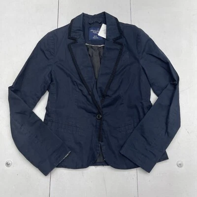 American Eagle Navy Blue One Button Blazer Women’s Size XS* - Image 1 of 4