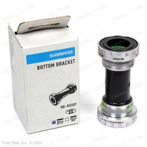 Shimano BB-RS501 68mm English Bottom Bracket Hollowtech II - Silver - Picture 1 of 3