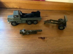 3 x vintage army toy, including dinky berliet gazelle - Picture 1 of 15