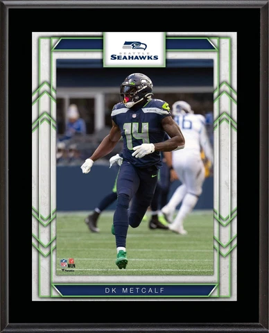 Dk Matcalk Seattle Seahawks 10.5" X 13" Sublimated Player Plaque Cover