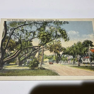 OLD VINTAGE POSTCARD DAYTONA BEACH FLORIDA #1 FREE SH - Picture 1 of 2