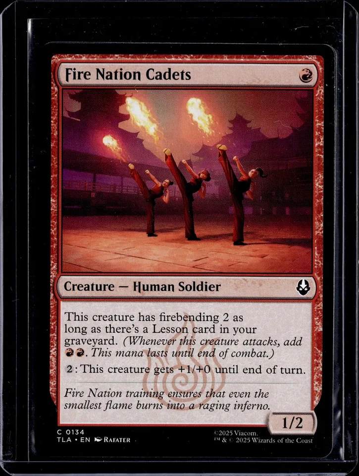 Fire Nation Cadets - 134 - TLA - NM - MTG Magic the Gathering - Image 1 of 1