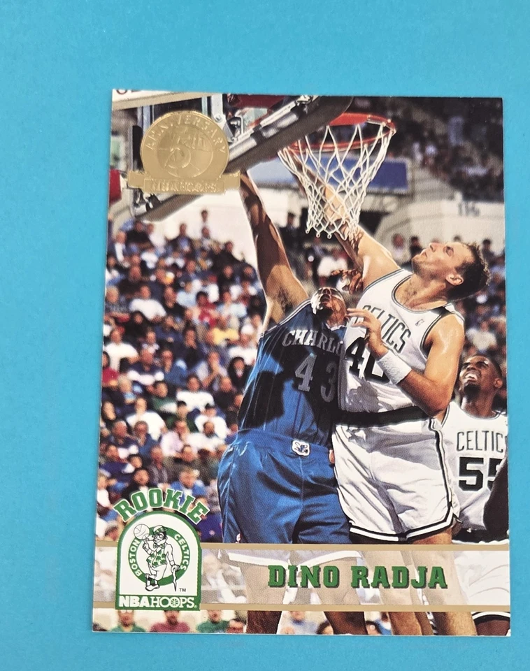Tarjeta de baloncesto 1993-94 Hoops Gold RC #306 Dino Radja compra 10+ 50 % de descuento 2G Foto 1 de 2