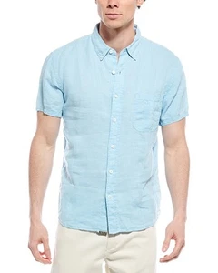 Billy Reid Tuscumbia Standard Fit Linen Shirt Men's - Picture 1 of 6