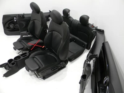 MINI Cooper F56 LederSitze Sportsitze Sitze Leder Seats Cross Punch Carbon Black - Bild 1 von 4