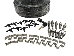 Edelstahl Kaninchen & Nager Bewässerungsnippel Schwerkraft Futter Starter Kit - Bild 1 von 5