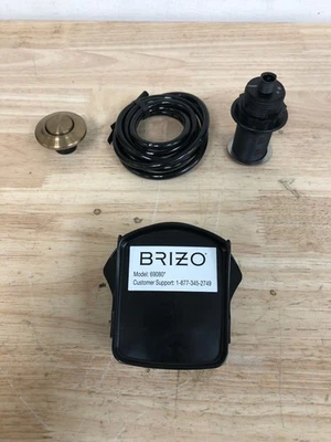 Interruptor de aire Brizo 69080-GL con doble toma de corriente - dorado de lujo - Imagen 1 de 4