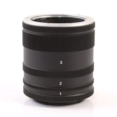 Macro Extension Tube Ring Set fr SONY NEX E-mount NEX3 NEX5 NEXC3 NEX5C A7 A6000 - Image 1 of 4