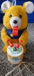 Rare Vintage Tele Toy Nobell Band 🧸 Bear Landline Telephone Accessory Nice! - Picture 1 of 10
