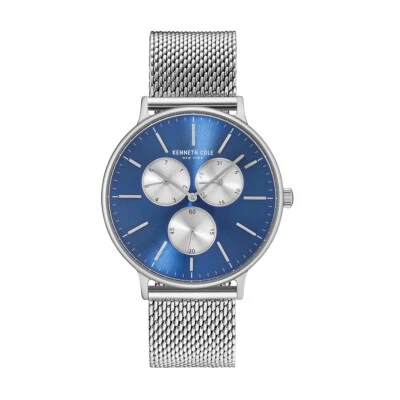 Kenneth Cole New York Orologio Da Uomo Orologio Da Polso In Acciaio KC14946011 - Immagine 1 di 3