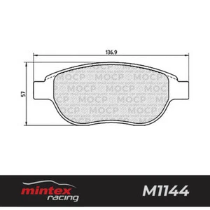 Mintex Racing MDB2186 M1144 High Performance Brake Pads - Picture 1 of 1