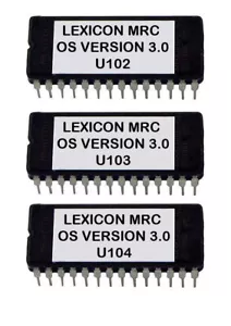 LEXICON MRC OS VERSION 3.01 CONTROLLER FIRMWARE UPDATE UPGRADE EPROM PCM 70 - Imagen 1 de 2