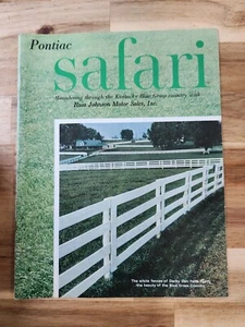 Vintage Pontiac Safari Magazine June 1967, Vintage Dealership Brochure Ad - Picture 1 of 8