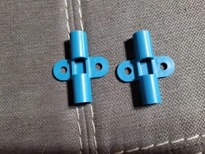 1977 Riviton 300 Master Set-Game Parts 2 Blue Axle Brackets ONLY! PARTS ONLY! - Picture 1 of 6