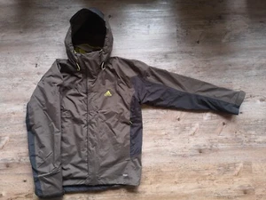 Adidas Jacket Men Brown Offer Outdoor Hiking NEW - Picture 1 of 5