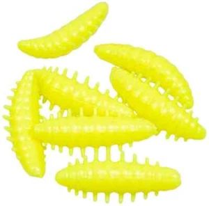 FTM Omura Baits Okto 3 und 4cm in 7 Farben, Bananenaroma Forelen Gummi Köder  - Bild 1 von 30