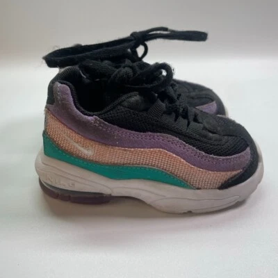 Nike Air Max 95 TD 'Have A Nike Day' niños pequeños talla 6C Hyper Jade negro CI5648-001 Foto 1 de 4