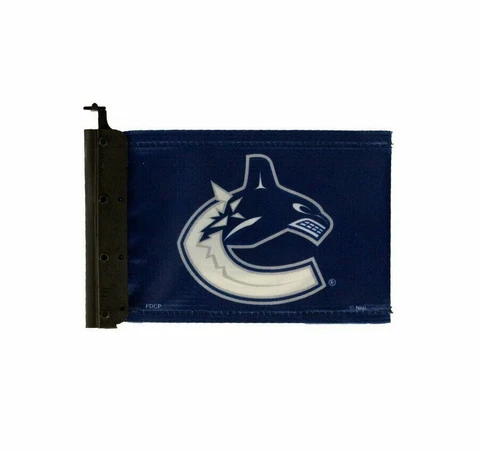 Vancouver Canucks Vehicle Antenna Flag! NHL Car Truck Van Display Flags Blue Cover