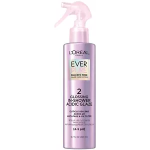 L'Oreal Paris Sulfate Free Glossing In Shower Acidic Glaze, Intensifies Hair - Picture 1 of 6