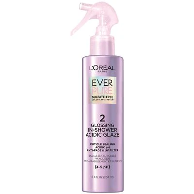 L'Oreal Paris Sulfate Free Glossing In Shower Acidic Glaze, Intensifies Hair - Image 1 of 4