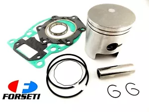 SUZUKI DS185 78-80 0.5mm O/S FORSETI TOP END KIT 64.50mm PISTON RINGS GASKET KIT - Bild 1 von 3