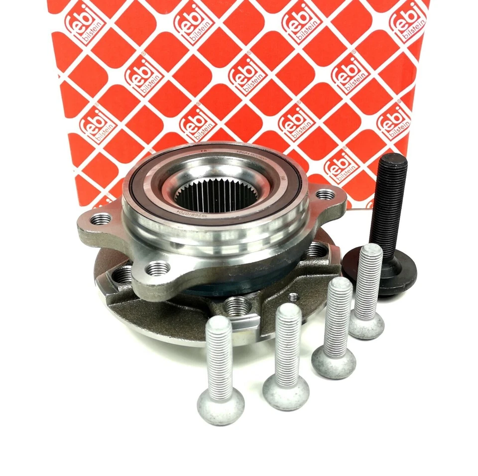FEBI Radlager Satz Vormontiert mit GSP Radnabe AUDI A4 B8 A5 Q5 A7 A6 C7 AVANT - Bild 1 von 1