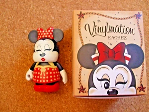 Eachez Vinylmation Minnie Mouse Polka Dot Dress 3" Disney 2017 Limited Edition - Picture 1 of 2