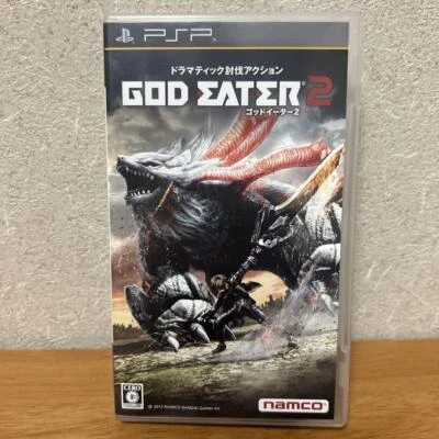 GOD EATER 2 PSP PlayStation Portable Bandai Namco Action Game with Case Japan 48 - Image 1 of 3